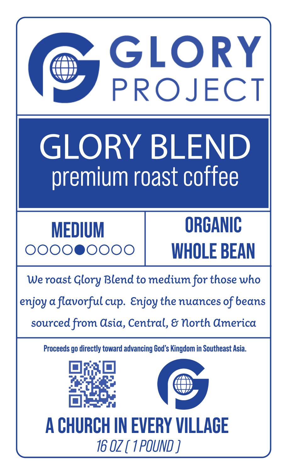 GLORY PROJECT COFFEE: GLORY BLEND